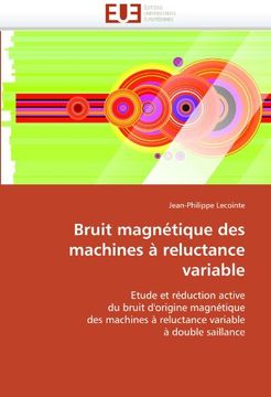 portada Bruit Magnetique Des Machines a Reluctance Variable