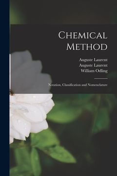 portada Chemical Method: Notation, Classification and Nomenclature (in English)