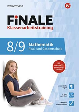 portada Finale Klassenarbeitstraining für die Real- und Gesamtschule: Mathematik 8 / 9 (en Alemán)