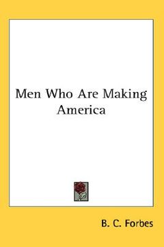 portada men who are making america (in English)