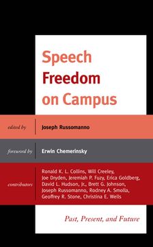 portada Speech Freedom on Campus: Past, Present, and Future (in English)