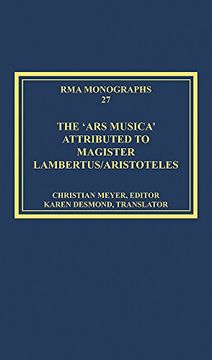 portada The 'Ars Musica' Attributed to Magister Lambertus/Aristoteles (in English)