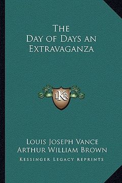 portada the day of days an extravaganza