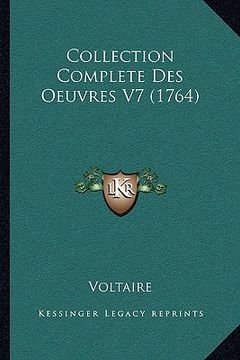 portada Collection Complete Des Oeuvres V7 (1764) (en Francés)