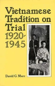 portada vietnamese tradition on trial, 1920-1945 (en Inglés)
