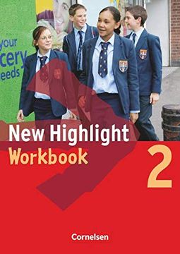 portada New Highlight - Allgemeine Ausgabe: Band 2: 6. Schuljahr - Workbook (en Inglés)
