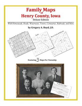 portada Family Maps of Henry County, Iowa (en Inglés)