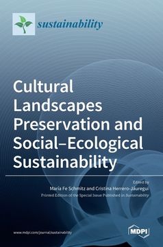 portada Cultural Landscapes Preservation and Social-Ecological Sustainability (en Inglés)