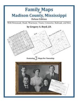 portada Family Maps of Madison County, Mississippi (en Inglés)