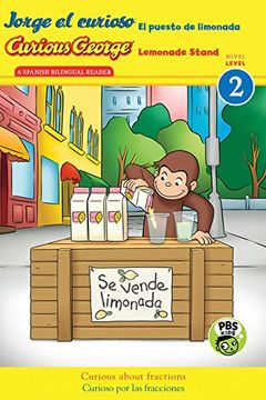 portada Jorge el curioso El puesto de limonada / Curious George Lemonade Stand (CGTV reader) (English and Spanish Edition) 