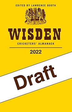 portada Wisden Cricketers' Almanack 2022 (en Inglés)