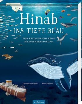 portada Hinab ins Tiefe Blau (en Alemán)