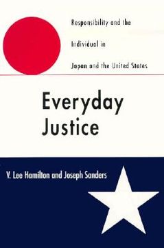 portada everyday justice: responsibility and the individual in japan and the united states (in English)