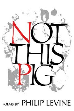 portada not this pig: poems