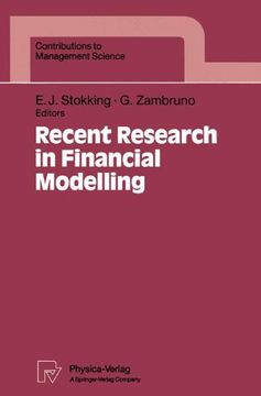 portada recent research in financial modelling (en Inglés)