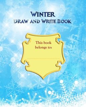 portada Winter Draw and Write Book (en Inglés)