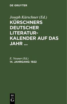 portada 1922 (in German)