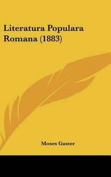portada literatura populara romana (1883) (en Inglés)