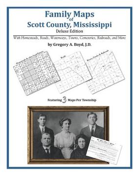 portada Family Maps of Scott County, Mississippi (en Inglés)