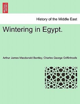 portada wintering in egypt. (en Inglés)