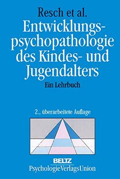 portada Entwicklungspsychopathologie des Kindes- und Jugendalters: Ein Lehrbuch (en Alemán)