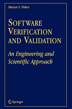 portada software verification and validation: an engineering and scientific approach (en Inglés)
