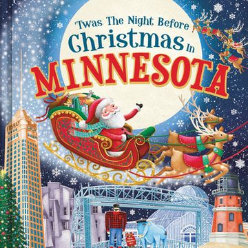 portada 'Twas the Night Before Christmas in Minnesota (en Inglés)