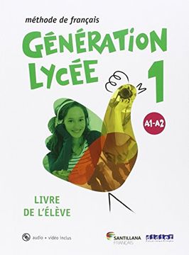 portada Generation Lycee A1/A2 Eleve+Cd+Dvd (in French)