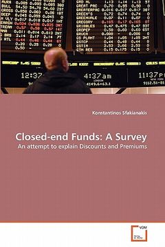portada closed-end funds: a survey (en Inglés)