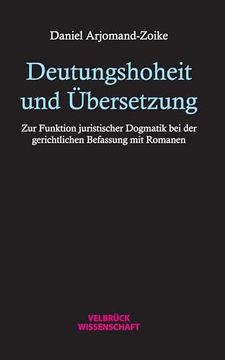 portada Deutungshoheit und? Bersetzung (en Alemán)