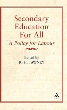 portada secondary education for all (in English)