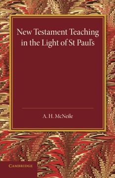 portada New Testament Teaching in the Light of st Paul's (en Inglés)