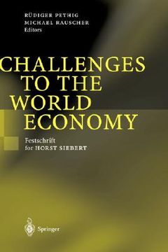 portada challenges to the world economy: festschrift for horst siebert