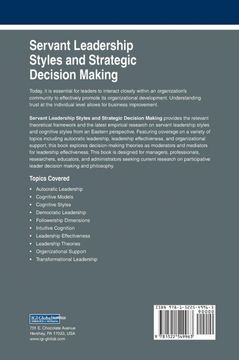 portada Servant Leadership Styles and Strategic Decision Making (en Inglés)