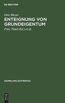 portada Enteignung von Grundeigentum (en Alemán)