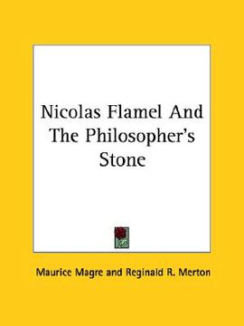 portada nicolas flamel and the philosopher's stone (en Inglés)