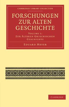 portada Forschungen zur Alten Geschichte: Volume 1 (Cambridge Library Collection - Classics) (in German)