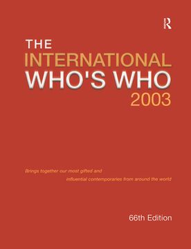 portada Intl Whos Who 2003 (in English)