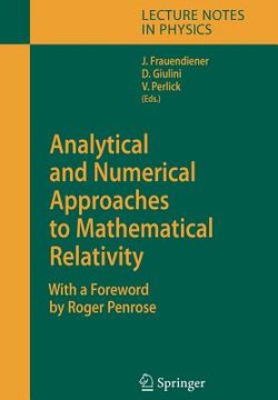 portada analytical and numerical approaches to mathematical relativity