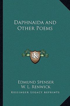 portada daphnaida and other poems