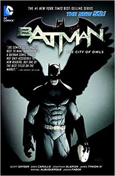 portada Batman Vol. 2: The City of Owls (The new 52) (in English)