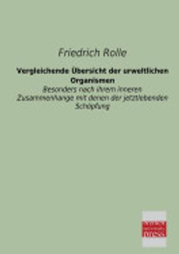 portada Vergleichende Übersicht der Urweltlichen Organismen (in German)