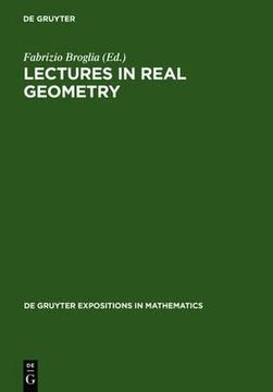 portada lectures in real geometry (in English)