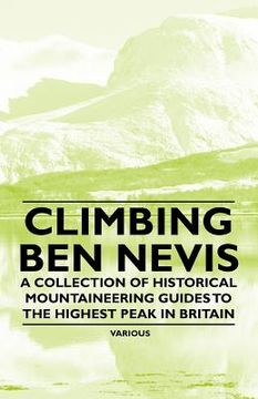 portada climbing ben nevis - a collection of historical mountaineering guides to the highest peak in britain