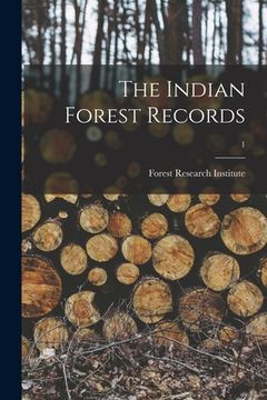 portada The Indian Forest Records; 1 (en Inglés)
