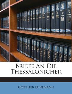 portada Briefe an Die Thessalonicher (en Alemán)