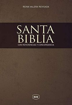 portada Santa Biblia Reina Valera Revisada Rvr, con Referencias y Concordancia, Tapa Dura