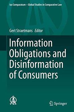 portada Information Obligations and Disinformation of Consumers.