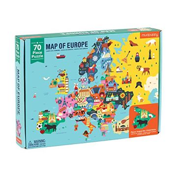 portada Map of Europe: 70 Piece Puzzle