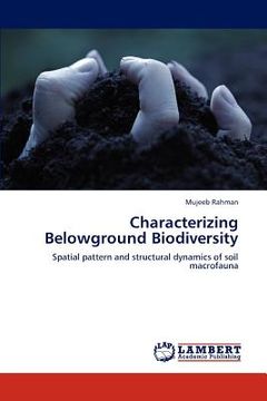 portada characterizing belowground biodiversity (in English)